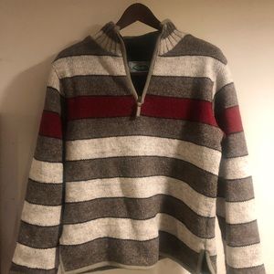 Laundromat 1/4 zip wool sweater